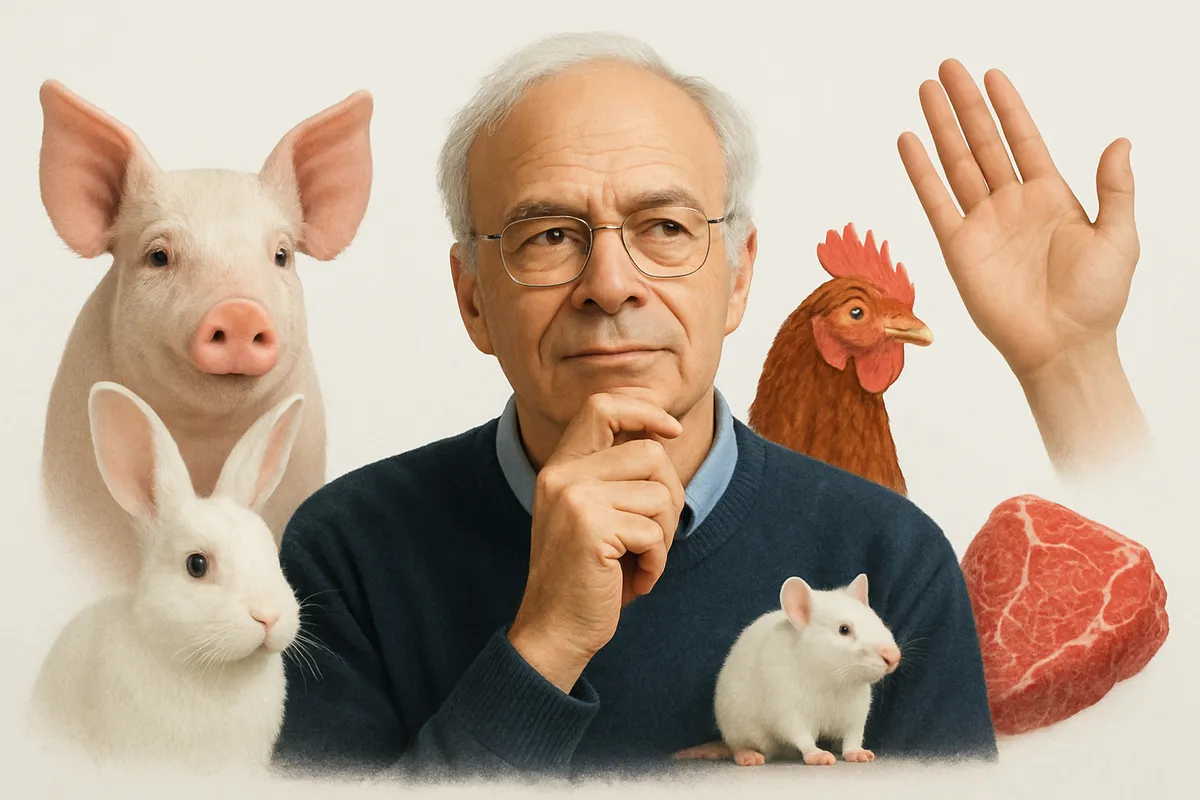 ピーター・シンガー 動物倫理 功利主義 動物福祉 権利論 肉食 実験動物 種差別 sentientism 動物解放 Peter Singer 倫理学 哲学