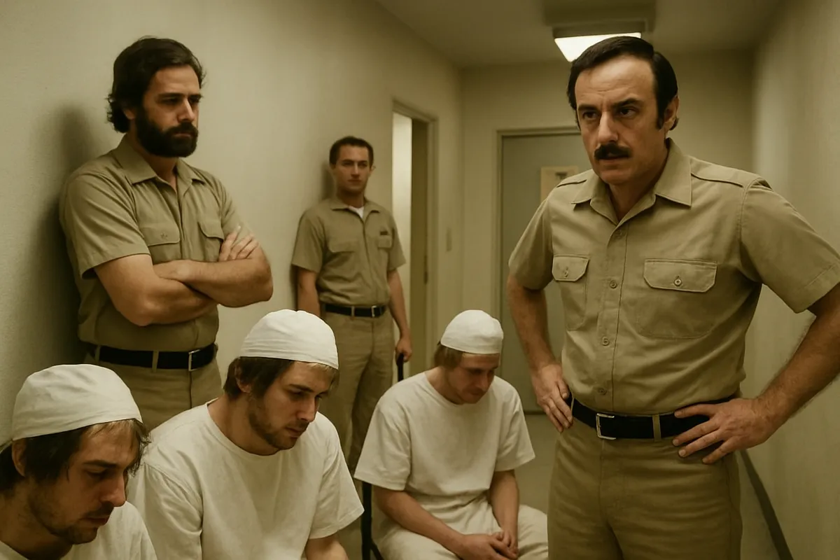 スタンフォード監獄実験 Stanford Prison Experiment 1971年 心理学研究 初日 中止 経過 受刑者役 看守役 虐待 心理的崩壊 倫理問題 Philip Zimbardo