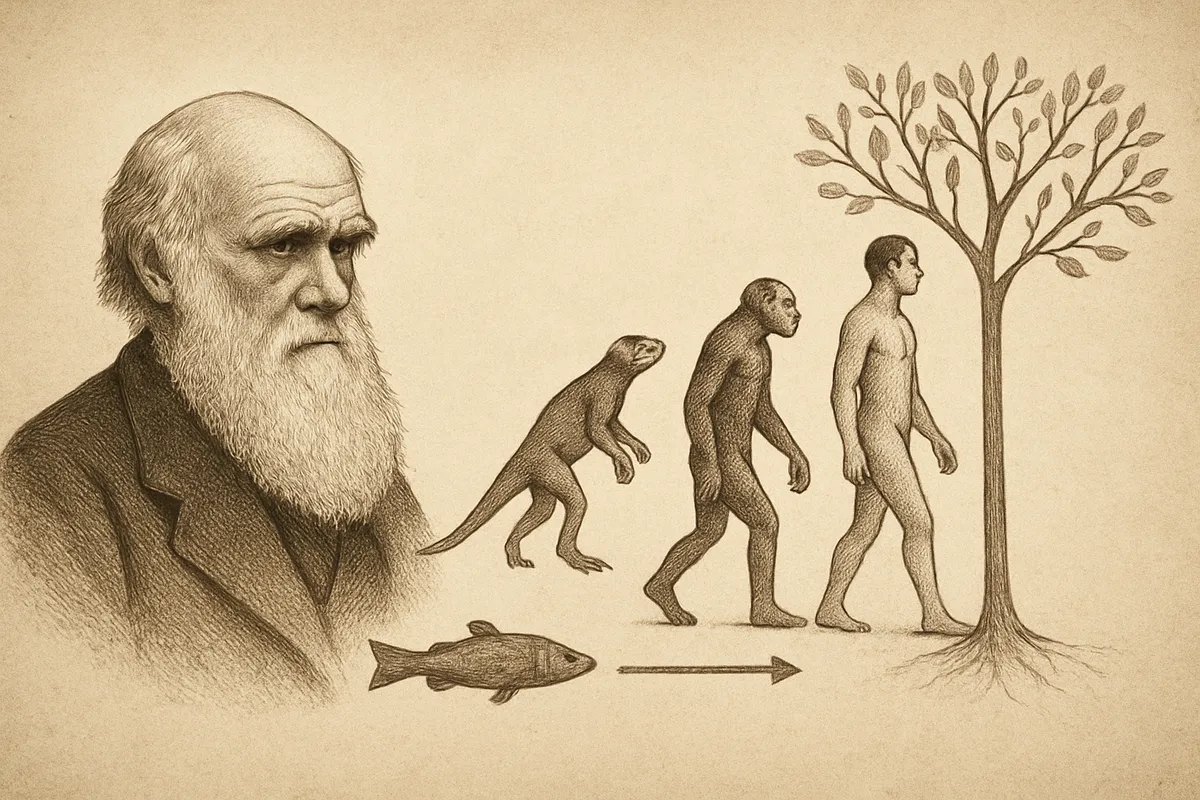 ダーウィン進化論 Darwin evolution 自然選択 種の起源 19世紀 生物学 revolution 衝撃 科学哲学 プラグマティズム適応 有機体 変異 実験的検証