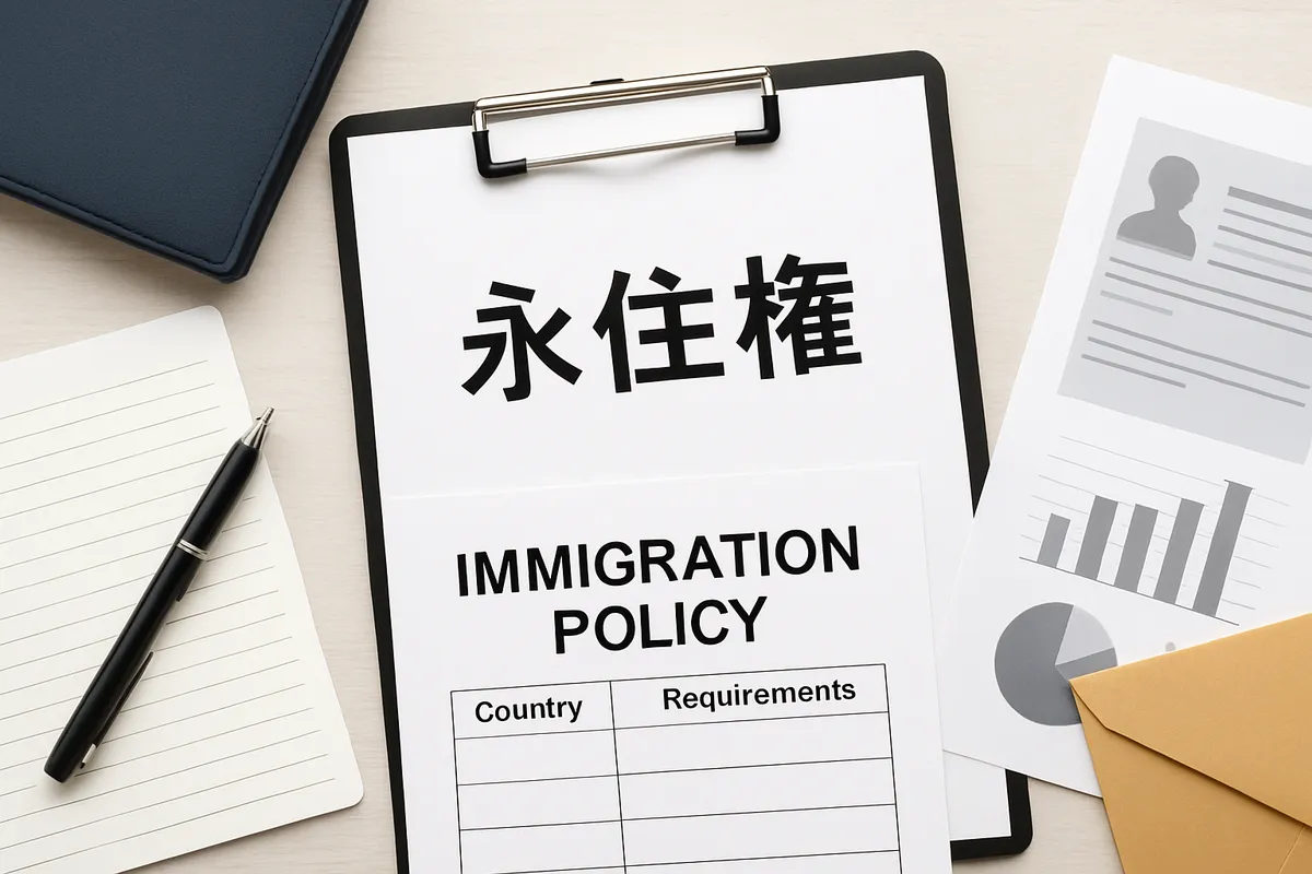 永住権 制度改正 年度管理 情報更新 条件比較 取得方法 国別 移民政策 書類手続き 期限管理 資格要件 申請プロセス