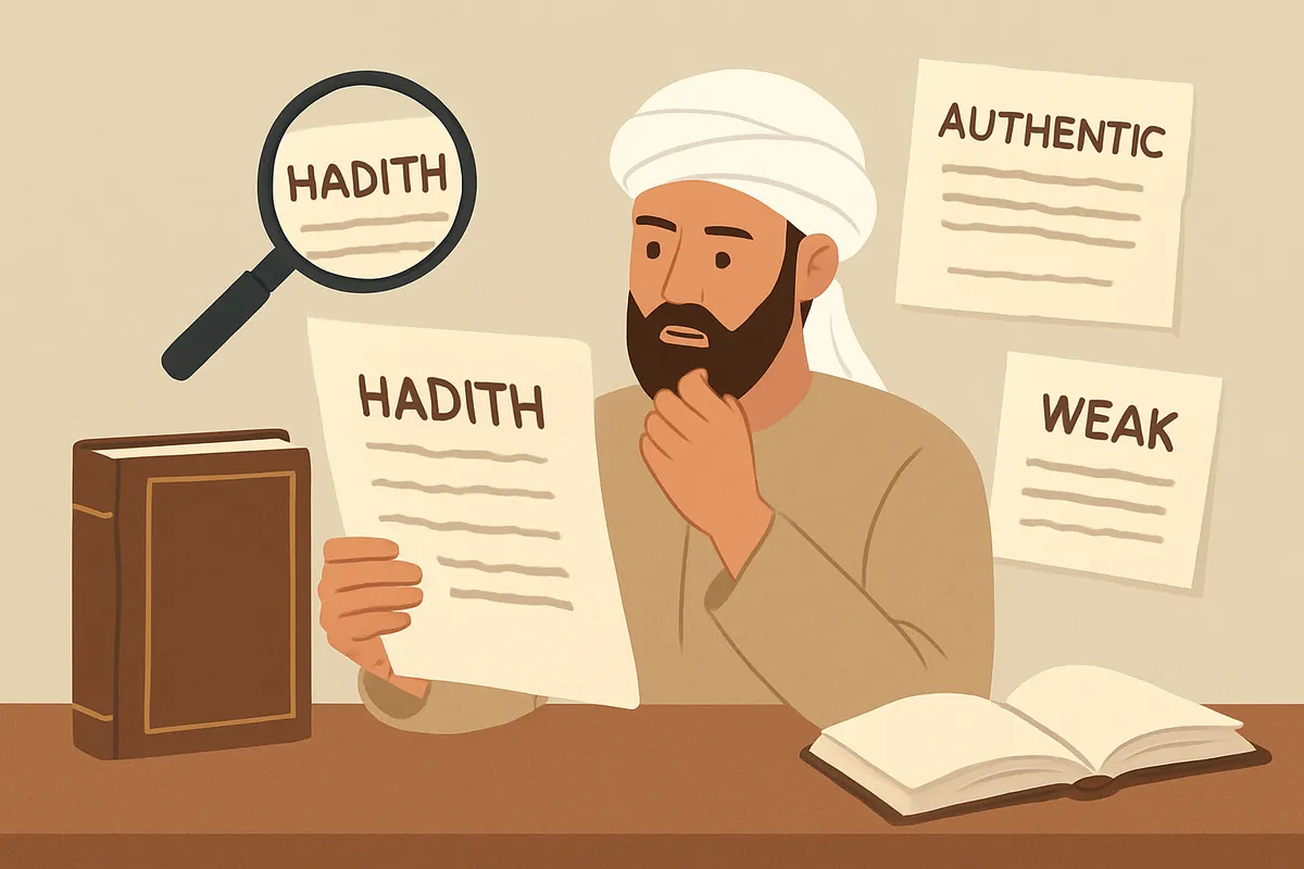 ハディース 偽作 弱い伝承 イスラム教 預言者ムハンマド 言行録 真正性 鑑定方法 イスナド マトン 学者評価 イスラム学