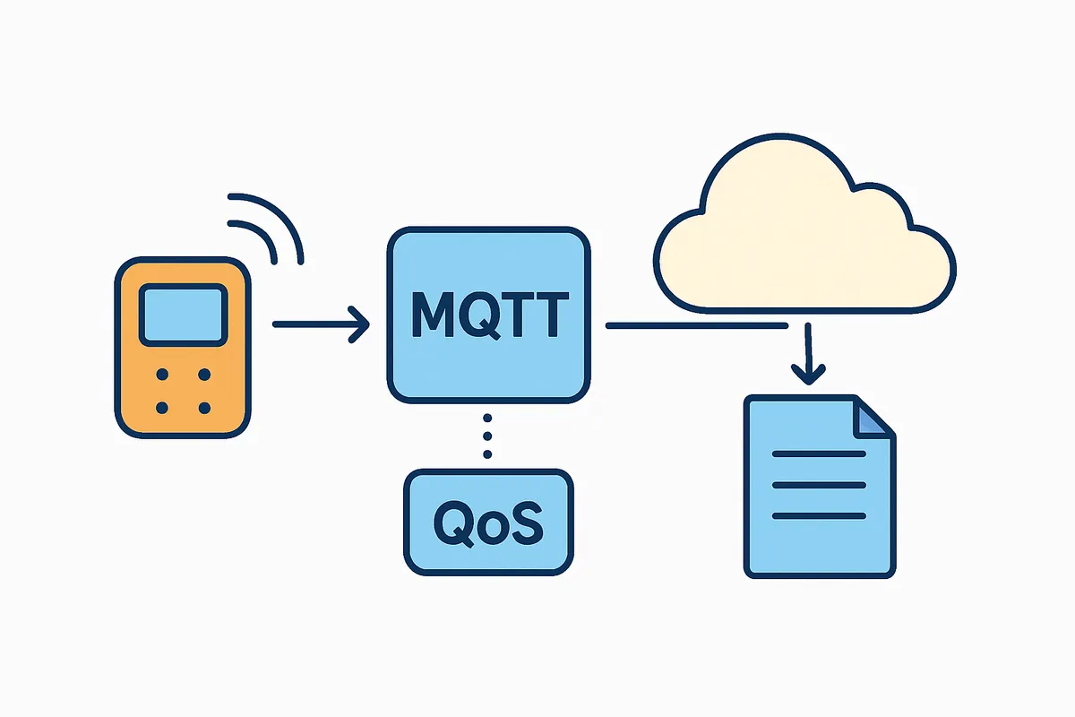 MQTT Publish ステップ3 メッセージ送信 ブローカー QoS品質保証 トピック購読 プロトコル 軽量通信 IoT センサー データ配信