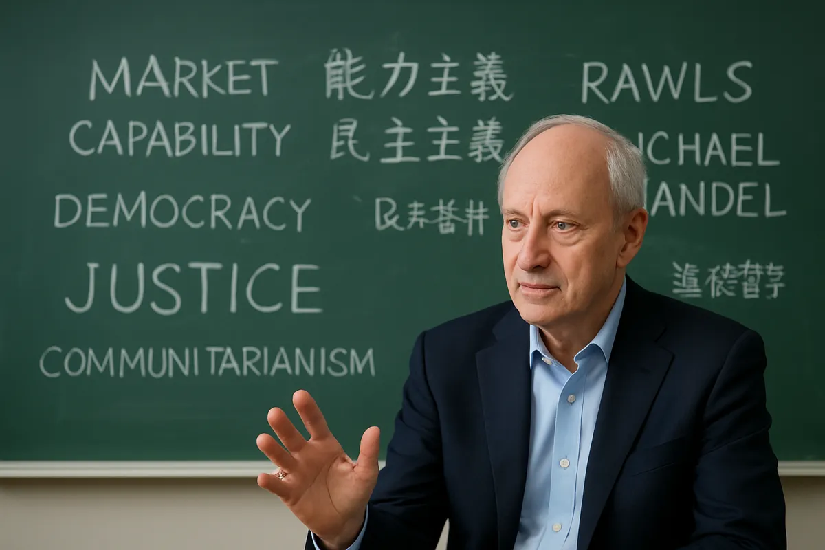 市場 能力主義 民主主義 マイケル・サンデル Michael Sandel 晩年著作 ロールズ批判 Rawls 道徳哲学 正義論 共同体主義 communitarianism 白熱教室