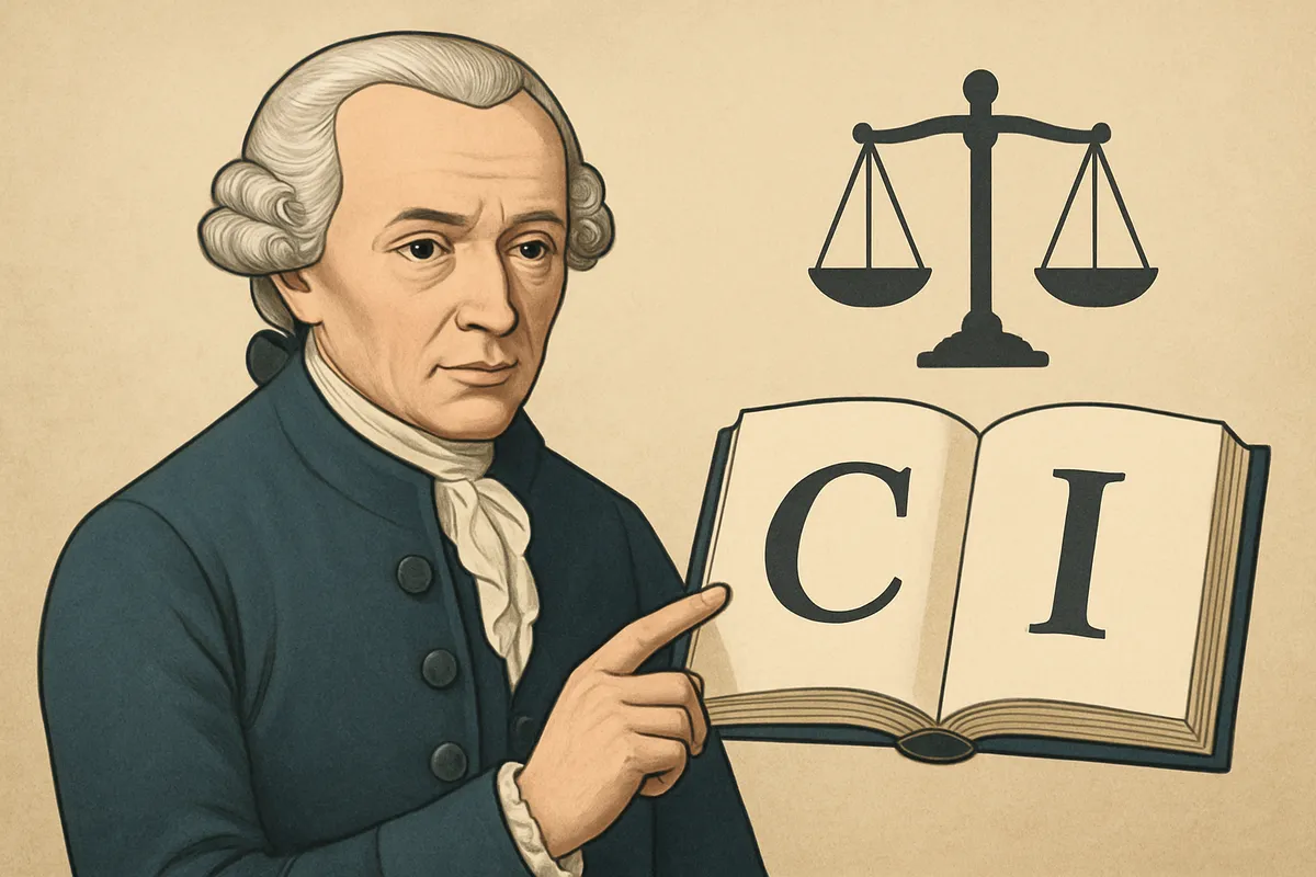 カント Kant 道徳哲学 善い意志 良い意志 義務 定言命法 categorical imperative 18世紀 ドイツ 理性 理性的行為 義務論 deontological ethics 道徳
