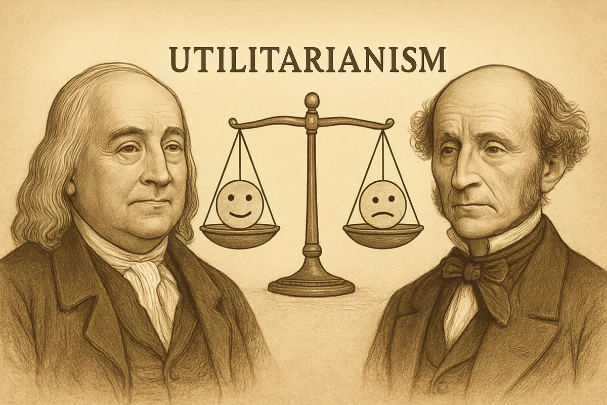 功利主義 utilitarianism ベンサム Jeremy Bentham ミル John Stuart Mill 最大幸福原則 快楽計算 道徳哲学 18-19世紀 イギリス 倫理学