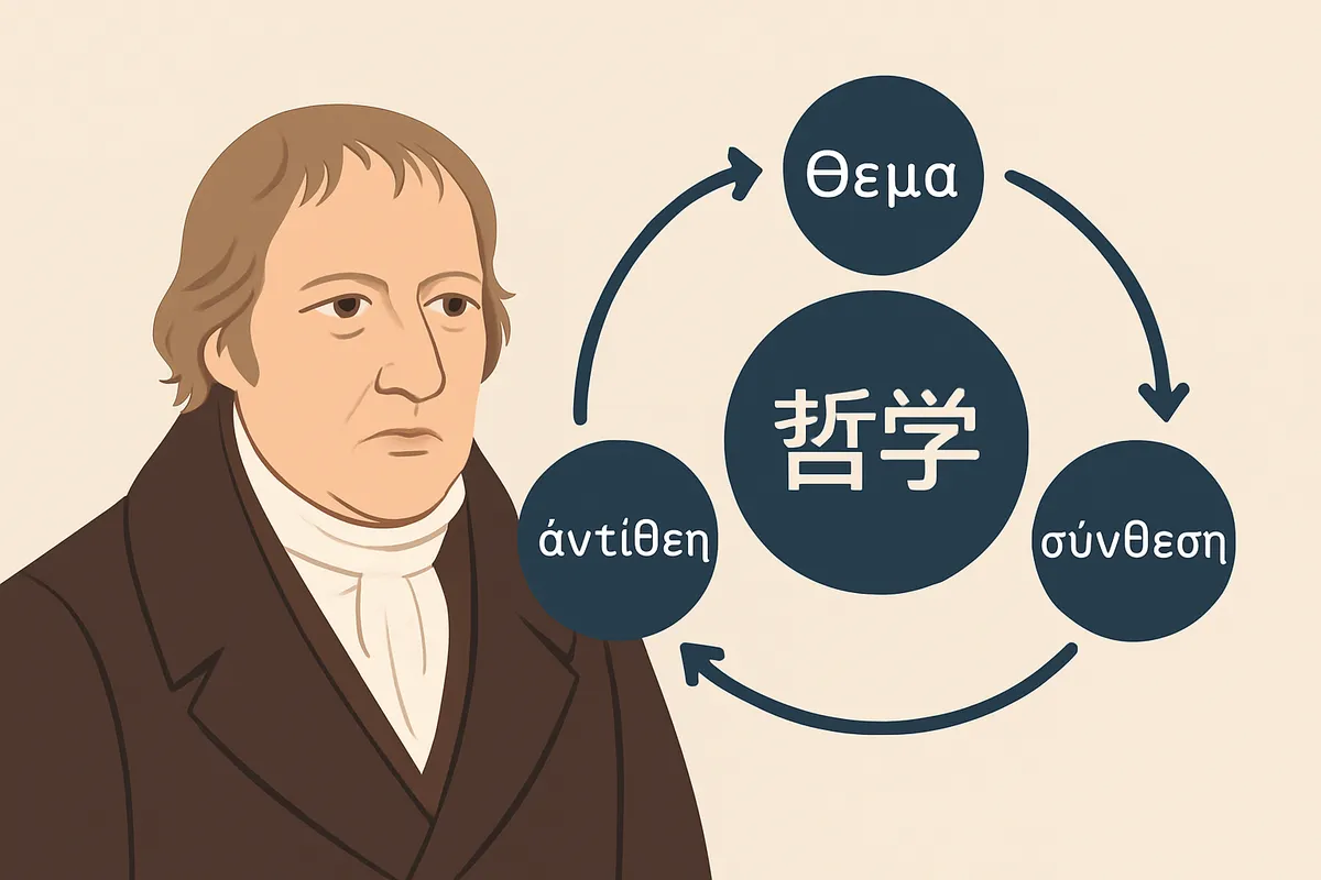 弁証法 ヘーゲル 止揚 正反合 dialektik 論理体系 矛盾 発展 思想史 19世紀ドイツ 観念論 弁証法的唯物論 論理的過程