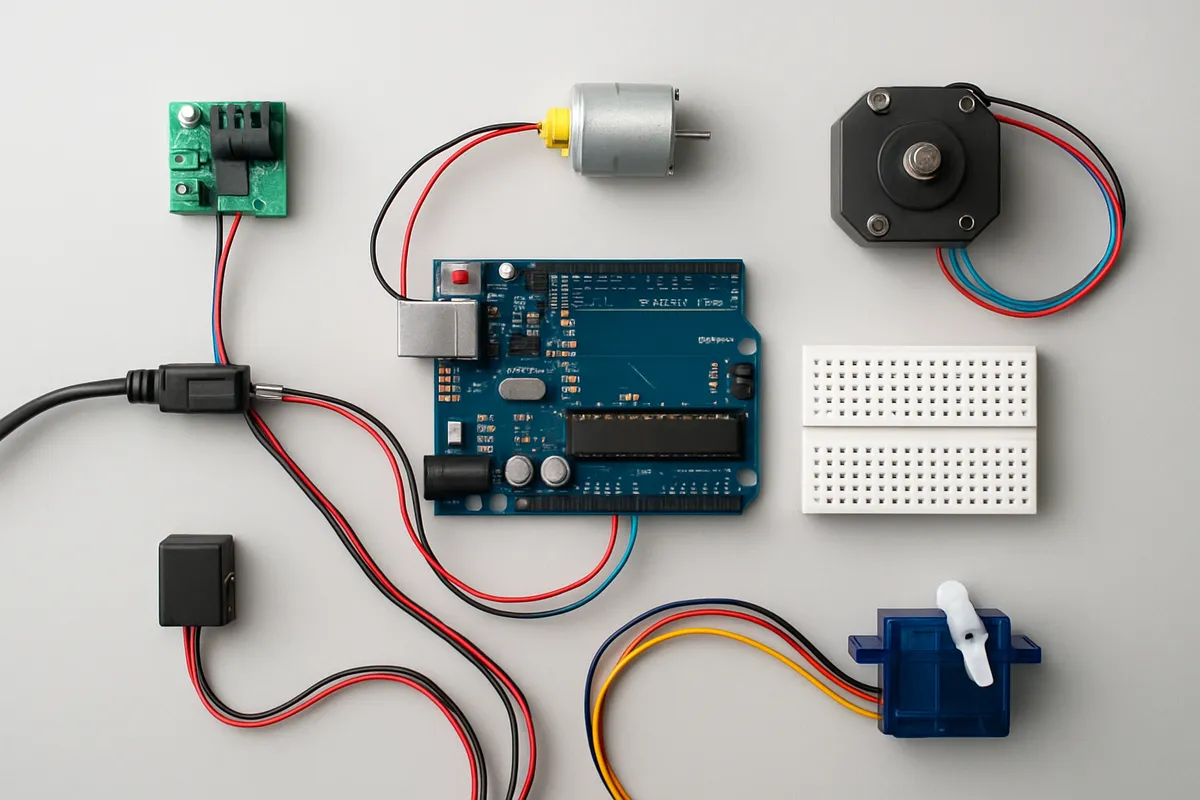 電流制限 脱調回避 Arduino モーター制御 DC モーター ステッピングモーター サーボモーター PWM 過電流保護 トルク loss 電子制御 マイコン