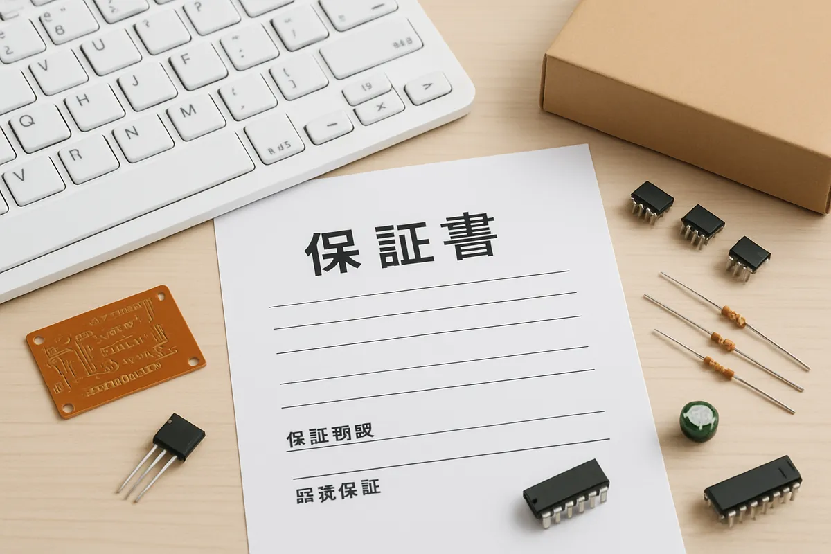 返品条件 保証期間 電子部品 秋月電子 千石電子 Amazon 通販 購入後 交換 修理 保証書 品質保証