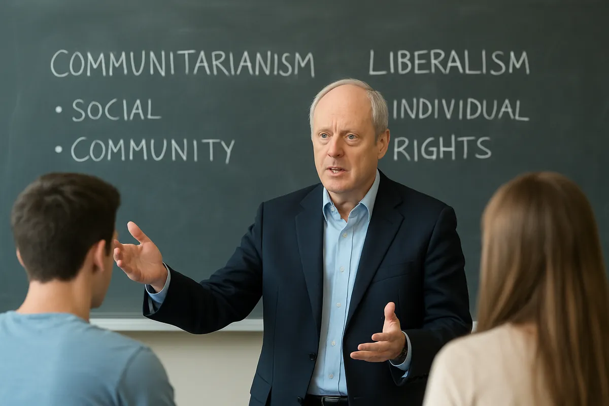 1970年代 政治哲学 復権 論争 マイケル・サンデル Michael Sandel ロールズ批判 Rawls criticism 白熱教室 共同体主義 communitarianism リベラリズム