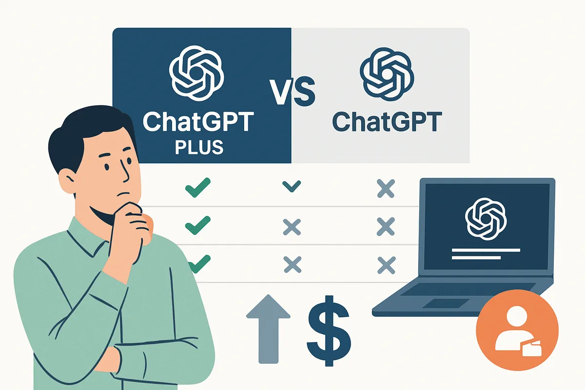 ChatGPT Plus 有料版 無料版 違い 比較 機能 価格 副業 選び方 2024年 アップグレード GPT-4 優先アクセス プラグイン