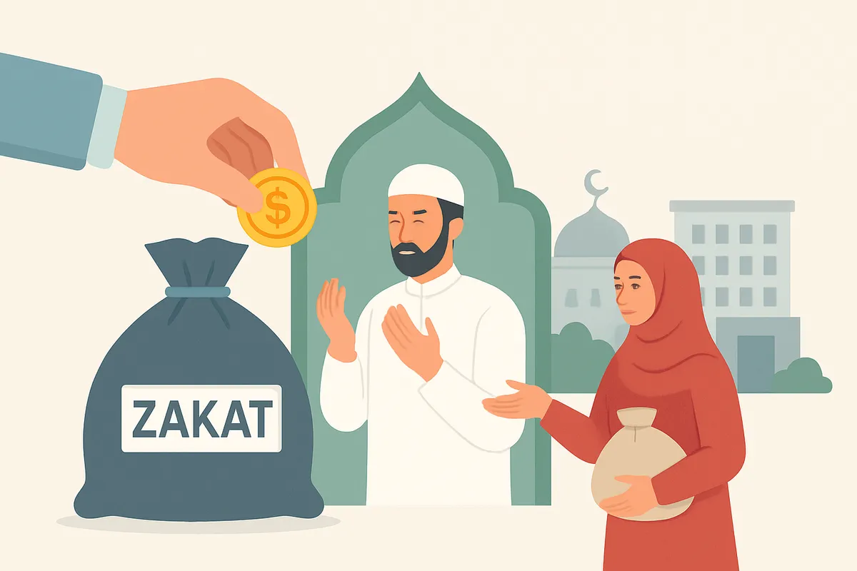ザカート zakat イスラム慈善税 国家徴収 地域団体 現代社会 9:60区分 計算方法 イスラム教 宗教義務 富の再分配 歴史的発展