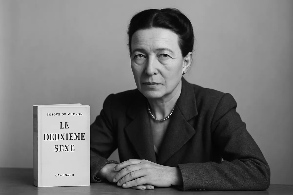 シモーヌ・ド・ボーヴォワール Simone de Beauvoir 第二の性 Le Deuxième Sexe フェミニズム実存主義 1949年出版 フランス女性哲学者 ジェンダー構成 社会的性別 2