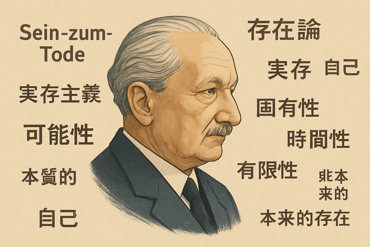 死 Sein-zum-Tode 実存主義 可能性 本質的 自己 固有性 Heidegger ハイデガー 存在論 実存 時間性 有限性 非本来的 本来的存在 Existenzial
