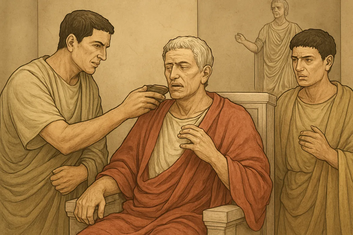 クラウディウス Claudius ローマ皇帝 AD54 毒殺 史料一致 有力説 異論 自然死説 古代ローマ 1世紀 皇帝継承 争い 疑惑