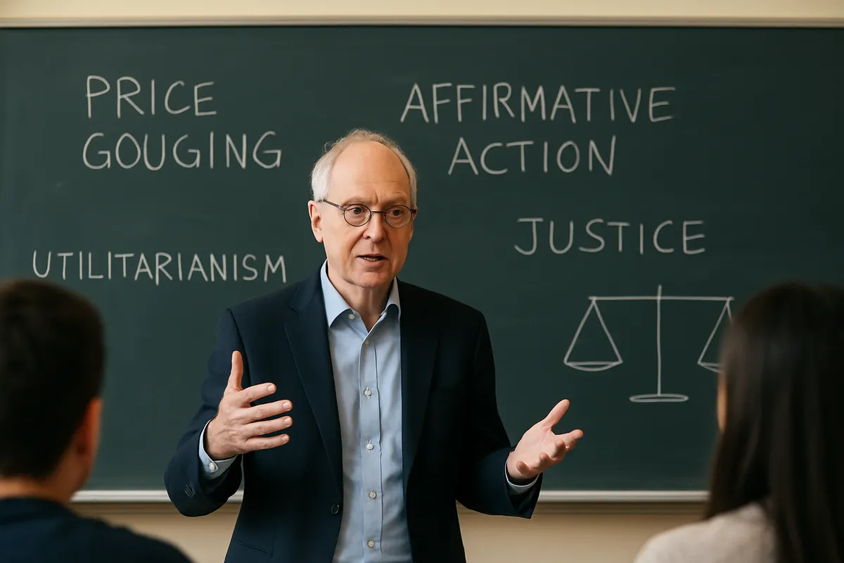 Michael Sandel マイケル・サンデル ケーススタディ 価格つり上げ price gouging アファーマティブ・アクション affirmative action 白熱教室 Harvard
