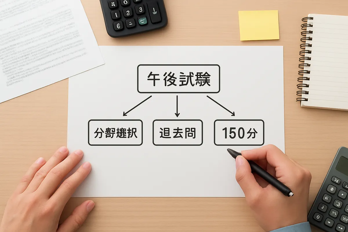 応用情報技術者 午後試験 150分 解き方 時間配分 過去問 分野選択 戦略 得点 合格対策 問題演習
