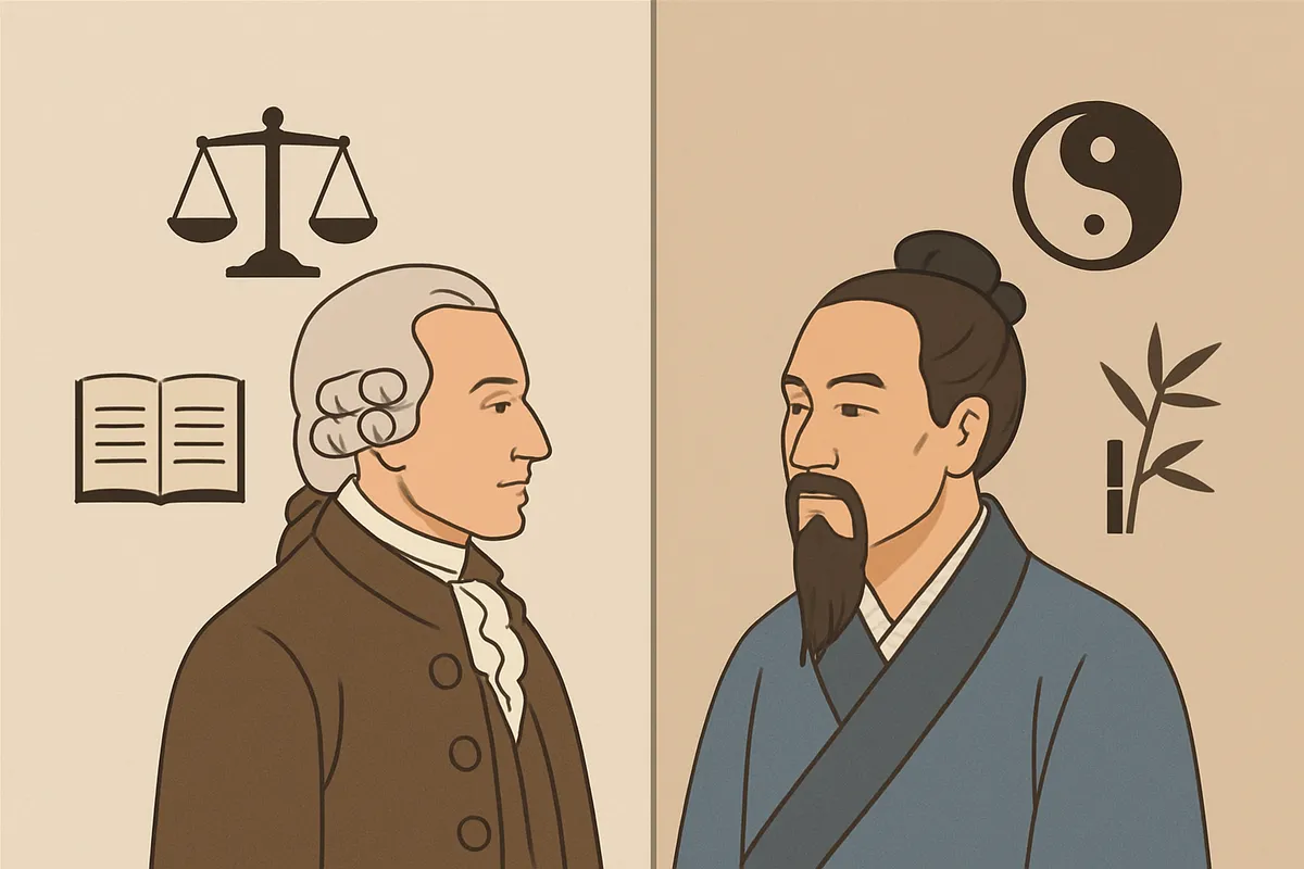 倫理観 原理中心 義務論 deontology 徳・関係中心 virtue ethics 西洋哲学 東洋哲学 カント kantian 儒教 confucianism 道徳原則 relational e