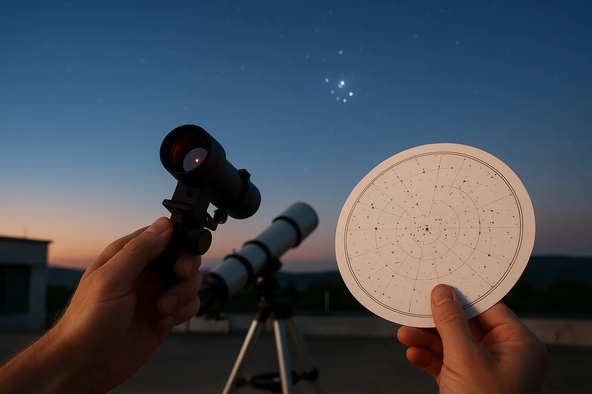 天体望遠鏡で観測できる星雲と銀河の壮大な景色。