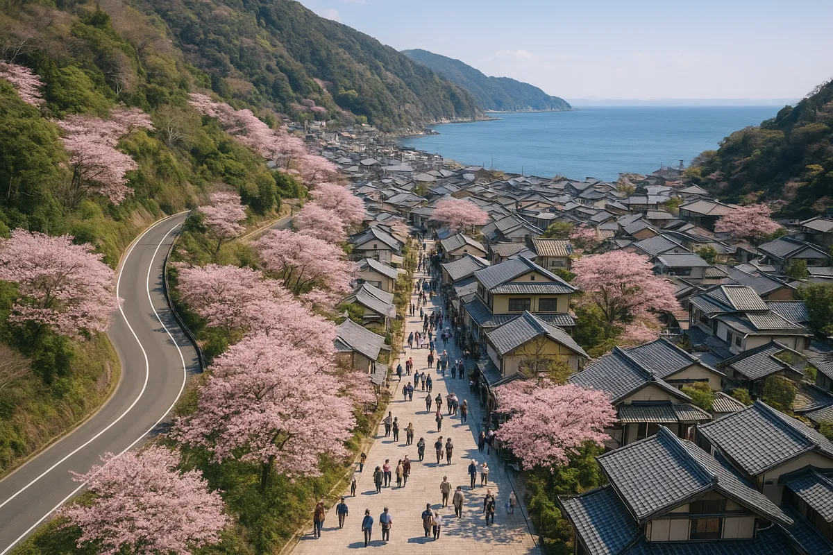 日本全国の観光地を巡るモデルコースの旅行プラン。